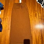 l*space Brown Maxi Skirt Small Photo 3