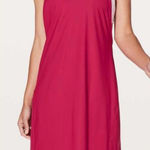 Lululemon  Ruby Red Rejuvenate Racerback Dress 6 Women Photo 0