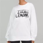 Lululemon Perfectly Oversized Crew Sweater Ed Curtis Special Edition size 8 - 10 Photo 0