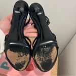 Ralph Lauren Purple Label Black Strappy Heel Size 7.5 Photo 9