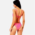 l*space Reversible Underwire X Cross Seam-Free L* Camellia Top Path to Paradise S Photo 1