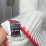 SheIn White and Red Heart Dress Photo 2