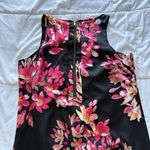 Dana Buchman  Red Floral Flower Womens Size Medium Sleeveless Mini Dress Office Photo 8
