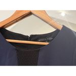 Antonio Melani  Navy Black Colorblock Sheath Dress Size 10 Photo 4