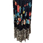 Free People  Bare It All Low Back Tassel Maxi Dress in Black Mixed Floral Photo 4