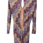 Saylor New  Zigzag Sequin Kinney Mini Eras Dress in X-Small Photo 11