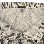 XCVI  Gray and White Ikat Boho Mid Rise Cuffed Drawstring Pants Size Large Photo 8