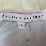 English Factory Shirring A Line Dress Tiered Ruffle Tie Dye Size Small Photo 2