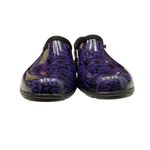 Sloggers Women's Purple Garden Waterproof Casual Shoes Size 10 Made in USA Photo 5
