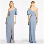 Sachin + Babi  Nadia Gown In Slate Blue Photo 1