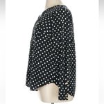 Torrid Harper Challis Long Sleeve Polka Dot Blouse Plus Size 1X Pinup Retro Vibe Photo 5