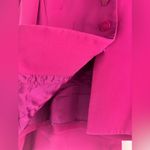 Amanda Smith  Suits 2P Hot Pink Ruffle Skirt Blazer Set - Petite Photo 7