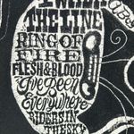 Johnny Cash Black Band Tee size S Photo 4