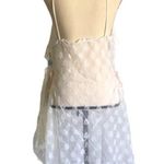 Vintage 70'S 2Piece Baby Doll Nylon Slip Chemise L White Size L Photo 2