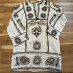 ZARA  EMBROIDERED SHORT DRESS WHITE Photo 4