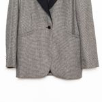 Sandro Courtney Houndstooth Single-Breasted
Wool-Blend Blazer - FR 38 / US 6 / S Photo 2