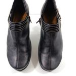 S1047 EUC $199 Naot Ankle Boots size 38 US 7/7.5 Black Photo 3