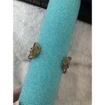 Fire‎ Opal cuff bracelet Made In Turkey Gold Colored Wire Brass Jewelry Photo 7