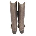 Born Magda Riding Boots Leather Brown Monk Strap W22414 Women's Size 7‎ Mid Calf Photo 3