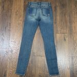 Miss Me  Vintage Sophie Triangle Embroidered Stretch Skinny Distressed Jeans Photo 4