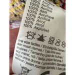 Christmas Santa Reindeer Snowman Fair Isle Poncho One Size Tassel Trim Black Photo 4