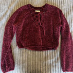 PacSun LA Hearts Sweater Cropped  Photo 0