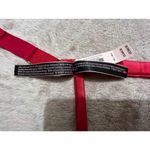Victoria's Secret  VERY SEXY Red Garter Belt Rhinestone Shine Strap‎ Size M/L NWT Photo 4