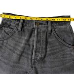 We The Free NWT Free People Brea Cut Off Denim Mini Skirt High Rise Faded Black Size 24 Photo 10