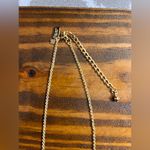 Kate Spade  Pink and Gold Bow Necklace gold tone with pink enamel bow feminine Photo 5