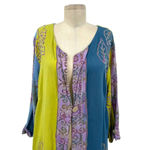 Soft Surroundings Petite Breezy Batik Kimono Duster Top Petite Size PXL Photo 3