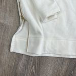 JoyLab Women's White Fleece Long Sleeve Tunic With Side Zip Photo 4