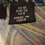 Nasty Gal  Satin Peacock Feather Print PJ Top Photo 4