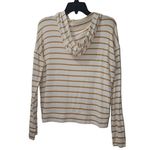 American Eagle Plush Hoodie Soft & Sexy Striped Pullover Sweatshirt XS Photo 1