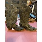 Corral  Boots Leather Inlay A1233 Size 7 Photo 1