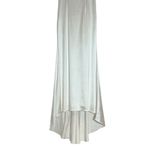 Lulus Lulu’s Sensational Promise White Satin Square Neck Mermaid Dress Women’s XL Photo 3