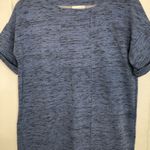 Pure Jill J.Jill short sleeve tunic dress side slits women's size XS blue‎ tones Black Photo 9