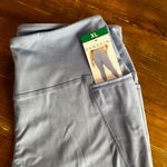 Danskin Women's Performance Legging with Side Pockets Water Drop Blue, Size XL Photo 3