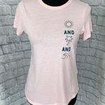 Old Navy Crewneck short sleeve t-shirt sun palm trees & the ocean sz S women Photo 0