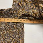 Madewell  Floral Smocked Peplum Top Square Neck Long Sleeve Blouse Size 4 Summer Photo 7