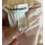 Club Monaco Club Monaco Women Top 4 Light Pink Off The Shoulder Short Tie Sleeve Cotton Photo 1