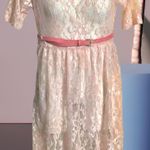 Forever 21 Pink Lace Dress Photo 0