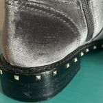 Vince Camuto Women’s VC Talorini Smooth Velvet Granite Peak Studded Combat Boots Photo 11