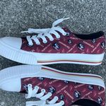 FOCO FSU Florida State Seminoles Patterned Sneakers Red Size 8 Photo 2