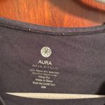 Aura  Black Long Sleeve Crop Top Photo 2