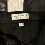 Abercrombie & Fitch The 90’s Straight Ultra High Rise Leather Pants Photo 2