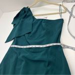 Dress the Population Dress the‎ Population Tiffany Dress One Shoulder Midi Pine Green Size XL NEW Photo 11