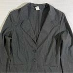 Courtenay Women’s Tweed Blazer Size 10 Gray Business Office Siren Professional Photo 2