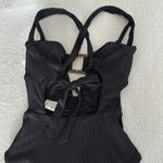 Becca  Kylam One Piece Swimsuit, Black, Small, $148 Photo 8