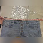 LOGO By Lori Goldstein  Wide Leg Crop Jeans Button Fly Light Wash Size 14 High Photo 2