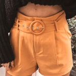 Forever 21 NWOT Mustard Shorts Photo 0